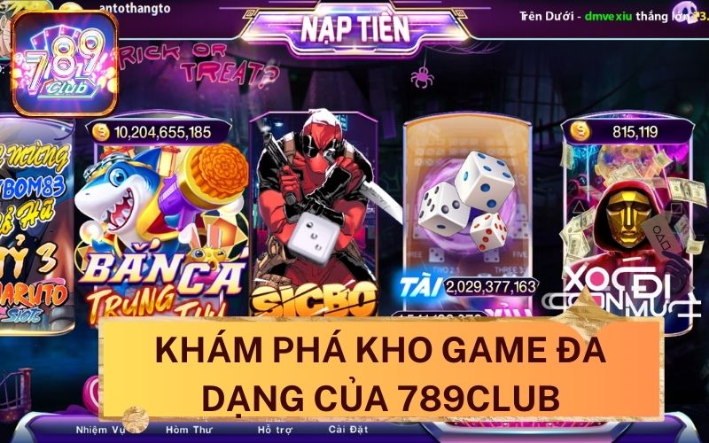 Đánh giá về sảnh đổi thưởng 789Club.